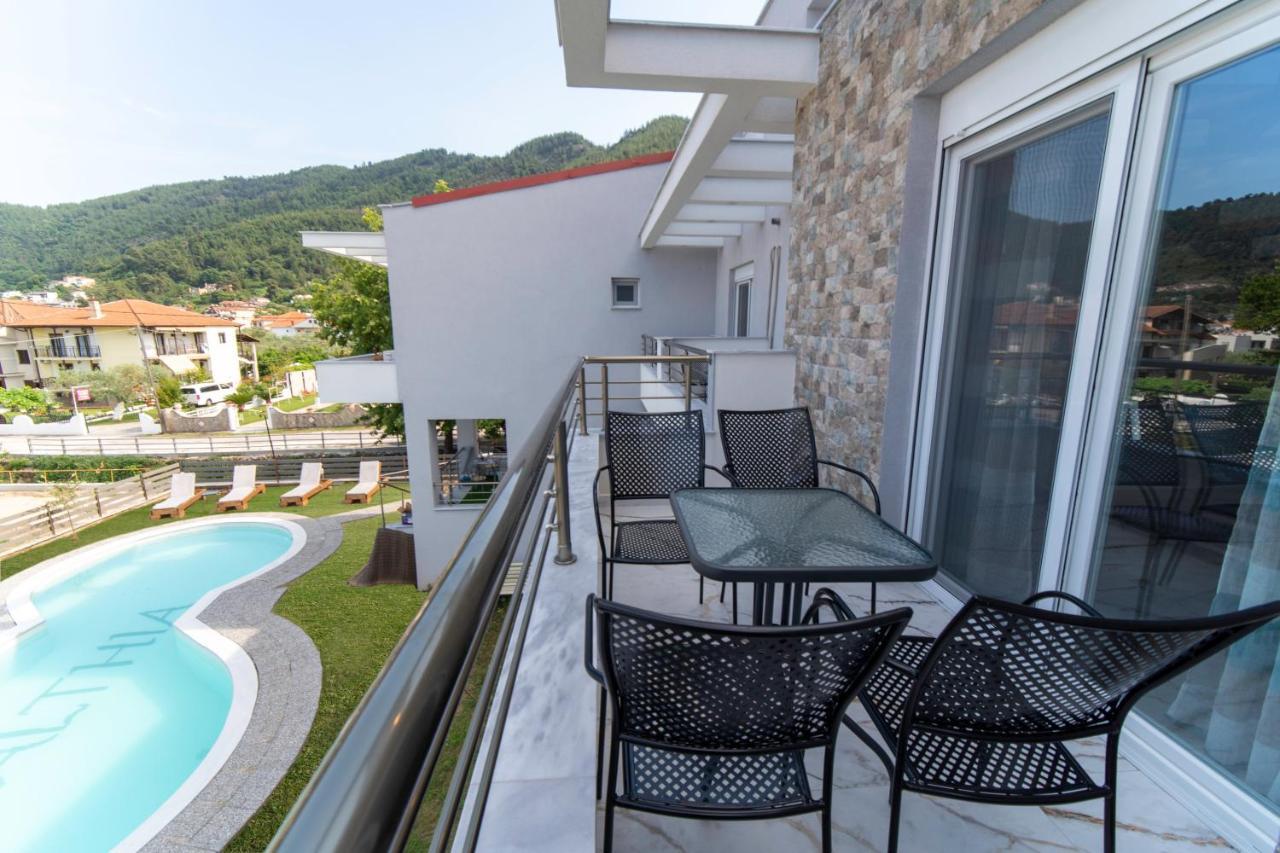 Hotel Amalthia Skala Potamia  Exteriér fotografie